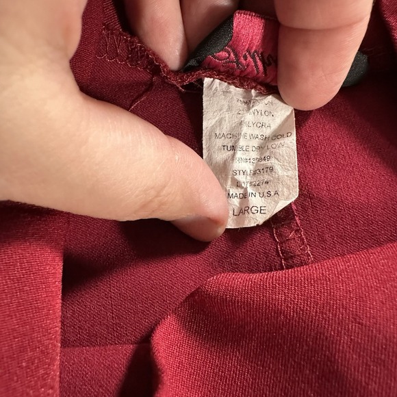 Silhouette NYC Pencil Skirt Women's L Red High Waist. - Picture 4 of 5